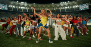 Shakira y Burna Boy anuncian “Dai Dai”, canción oficial del Mundial 2026 desde el Estadio Maracaná.