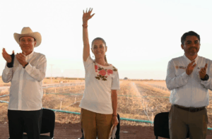 Claudia Sheinbaum durante gira en Sonora con mensaje sobre soberanía nacional frente a Estados Unidos