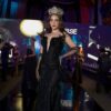 Ximena Aranda durante la gala oficial de Miss Universo México 2026 representando a Tabasco.
