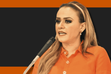 Karla Rabelo Estrada, nueva coordinadora estatal de Movimiento Ciudadano en Tabasco, durante evento del partido naranja.