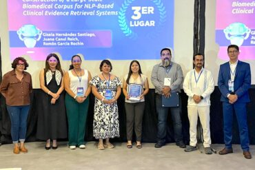 Gisela Hernández Santiago, estudiante de la UJAT, reconocida en el Congreso Mexicano de Inteligencia Artificial por una investigación aplicada al sector salud.