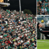Aficionados tabasqueños en el Centenario 27 de Febrero y Edson Álvarez despeja con chilena en México vs Corea del Sur, Mundial 2026