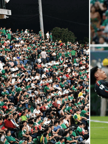 Aficionados tabasqueños en el Centenario 27 de Febrero y Edson Álvarez despeja con chilena en México vs Corea del Sur, Mundial 2026
