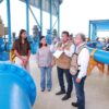 Yolanda Osuna y autoridades del OSFE supervisan obras públicas en Centro Tabasco durante recorrido de verificación.