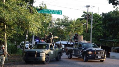 Elementos de la SSPC, Guardia Nacional y Ejército Mexicano participan en operativo de seguridad en Centro, Tabasco.