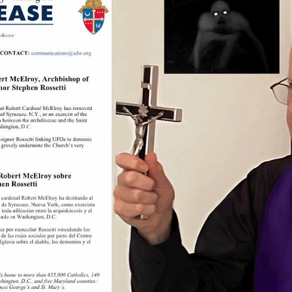 Stephen Rossetti, sacerdote exorcista estadounidense, protagoniza polémica tras vincular los ovnis con fenómenos demoníacos.