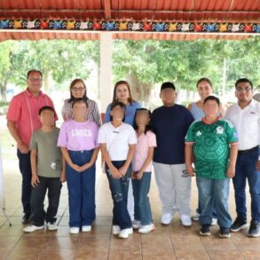 Verónica Alejandra Ramírez Sánchez durante el taller para la implementación del Consejo Consultivo de Niñas, Niños y Adolescentes en Nacajuca, Tabasco.