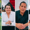 Erubiel Alonso Que y otros políticos declaran ante medios tras el cierre del Food Park en el Gimnasio La Choca
