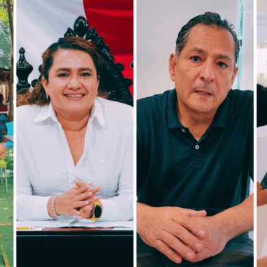 Erubiel Alonso Que y otros políticos declaran ante medios tras el cierre del Food Park en el Gimnasio La Choca