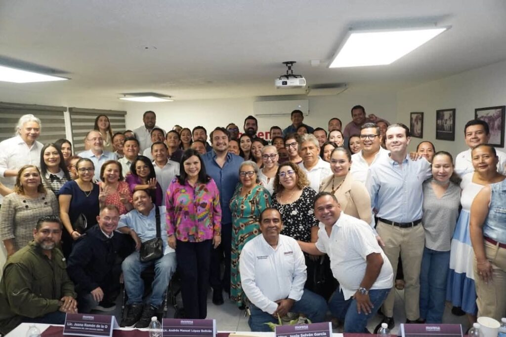 Andy López Beltrán encabeza mesa de coordinación política de Morena con estructura del municipio de Centro, Tabasco