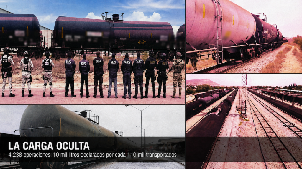 Carrotanques de ferrocarril decomisados por la FGR vinculados a la red de contrabando de Ingemar