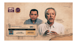 Fotoarte documental sobre el expediente de Unión Democrática por Tabasco ante el IEPCT, con Bertruy, Vladimir y directorio municipal.