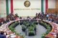 Consejo General del INE durante la sesión en que fueron retirados los lineamientos de fiscalización electoral rumbo a 2027.