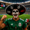Jugadores de la Selección Mexicana previo al partido contra Inglaterra por los octavos de final del Mundial 2026.