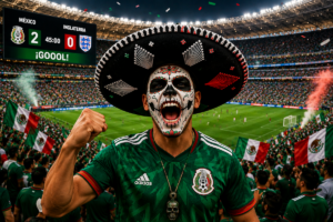 Jugadores de la Selección Mexicana previo al partido contra Inglaterra por los octavos de final del Mundial 2026.