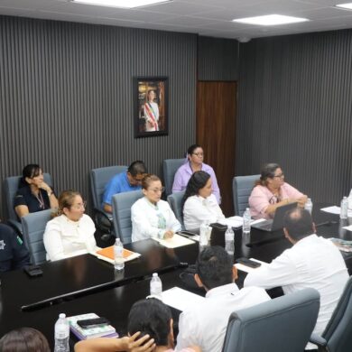 Autoridades de Nacajuca participan en la Primera Reunión de Trabajo para fortalecer la prevención de las adicciones y la salud mental en el municipio.