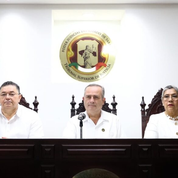 Carlos Efrain Reséndez Bocanegra informa qué juzgados del Poder Judicial de Tabasco permanecerán de guardia durante la suspensión de labores de julio de 2026.