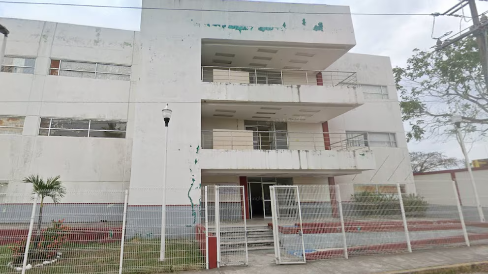 Fachada de la sede de la FGET en Tenosique, Tabasco, vinculada al caso investigado.