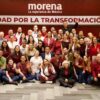 Dirigentes de Morena de los 17 estados que renovarán gubernatura en 2027