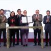 Claudia Sheinbaum durante la presentación del Servicio Universal de Salud y los nuevos consultorios de atención primaria
