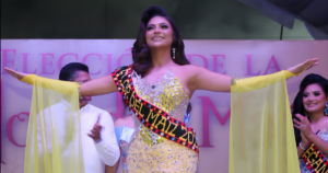Oralia Itzel Jiménez Campos, representante de Saloya 1ra. Sección, Flor del Maíz Nacajuca 2026