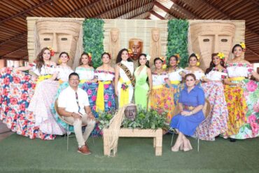 Aspirantes a Flor del Maíz Nacajuca 2026 durante tradicional desayuno en Nacajuca, Tabasco