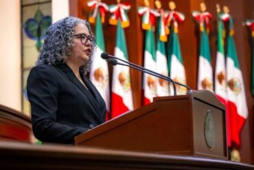 Graciela Domínguez Nava rinde protesta como gobernadora interina de Sinaloa ante el Congreso local