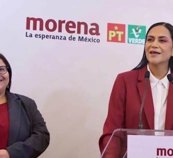Ariadna Montiel y Citlalli Hernández presentan el proceso electoral de Morena, PT y PVEM rumbo a 2027