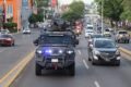 Elementos de seguridad durante el Operativo Reforzamiento de Centro en Tabasco