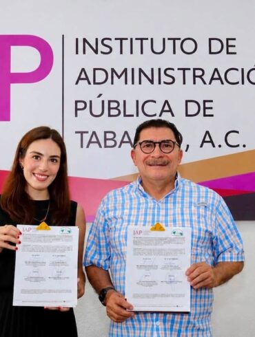 Firma de convenio para fortalecer la profesionalización del servicio público en Tabasco