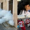 Composición sobre fumigación contra el dengue, detección de VPH y atención de una emergencia vial