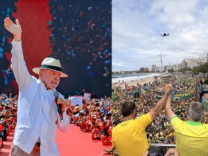 Lula da Silva y Flávio Bolsonaro encabezan actos de campaña para las elecciones presidenciales de Brasil