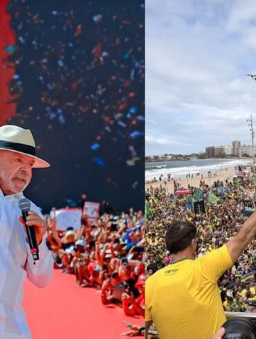 Lula da Silva y Flávio Bolsonaro encabezan actos de campaña para las elecciones presidenciales de Brasil