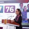 Claudia Sheinbaum durante la conferencia matutina del 2 de septiembre de 2026