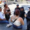 Elementos de la Policía de Género de la SSPC realizan jornada de proximidad social en el Parque Juárez