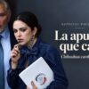 Adán Augusto López y Andrea Chávez en una imagen editorial sobre la derrota de la senadora en el proceso interno de Morena por la candidatura de Chihuahua.