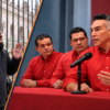 Imagen HERO con composición dividida entre Tlaxcala y Tabasco: a la izquierda, el joven que increpó a Alejandro Moreno; a la derecha, el dirigente del PRI durante una conferencia en Tabasco.