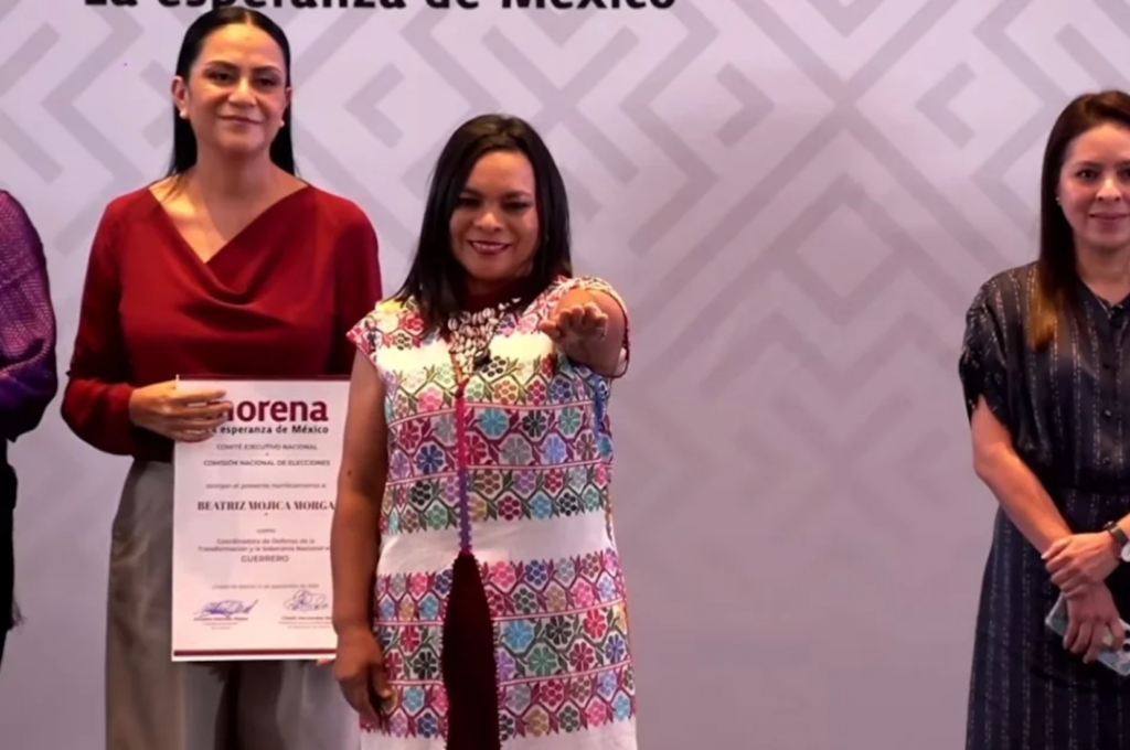Beatriz Mojica Morga recibe nombramiento como coordinadora de Morena en Guerrero