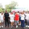 Juan Luis Pérez Isidro encabeza la Caminata por la Salud en Nacajuca durante la Semana Nacional del Corazón 2026