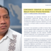 Manuel Antonio Miranda junto al posicionamiento en el que CONCANACO SERVYTUR se deslinda de sus declaraciones sobre el proceso electoral de 2027.
