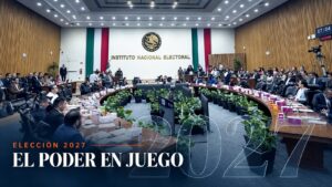Consejo General del INE ante el inicio del proceso electoral de 2027