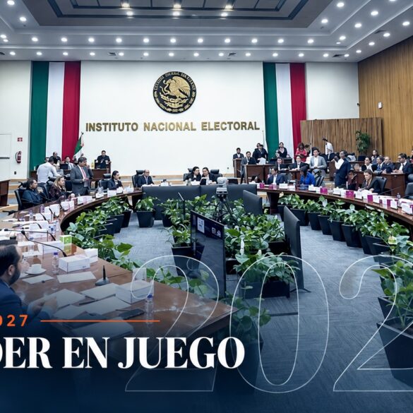 Consejo General del INE ante el inicio del proceso electoral de 2027