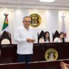 Estudiantes del Colegio Champal durante su recorrido por el Tribunal Superior de Justicia