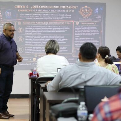 Servidores públicos participan en capacitación sobre Inteligencia Artificial para gobiernos municipales en Tabasco