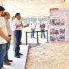 Javier May supervisa la rehabilitación de la Unidad Deportiva Damián Piza Beltrán en Teapa