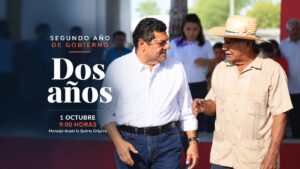 Javier May durante recorrido territorial previo al segundo aniversario de su Gobierno en Tabasco