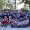 Entrega de trofeo y reconocimientos a los equipos ganadores de la Liga Local Lomitas en Nacajuca, Tabasco