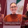 Eugenio Segura, Verónica Díaz Robles y Julieta Ramírez, perfiles de Morena rumbo a las gubernaturas de Quintana Roo, Zacatecas y Baja California en 2027.