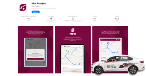 Aplicación MOVI para solicitar taxis en Tabasco desde el celular