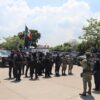 Elementos de seguridad realizan revisiones durante el Operativo Reforzamiento de Centro en Tabasco